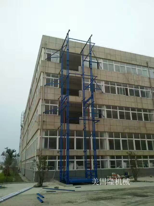 贵港室外双臂导轨式升降机厂家